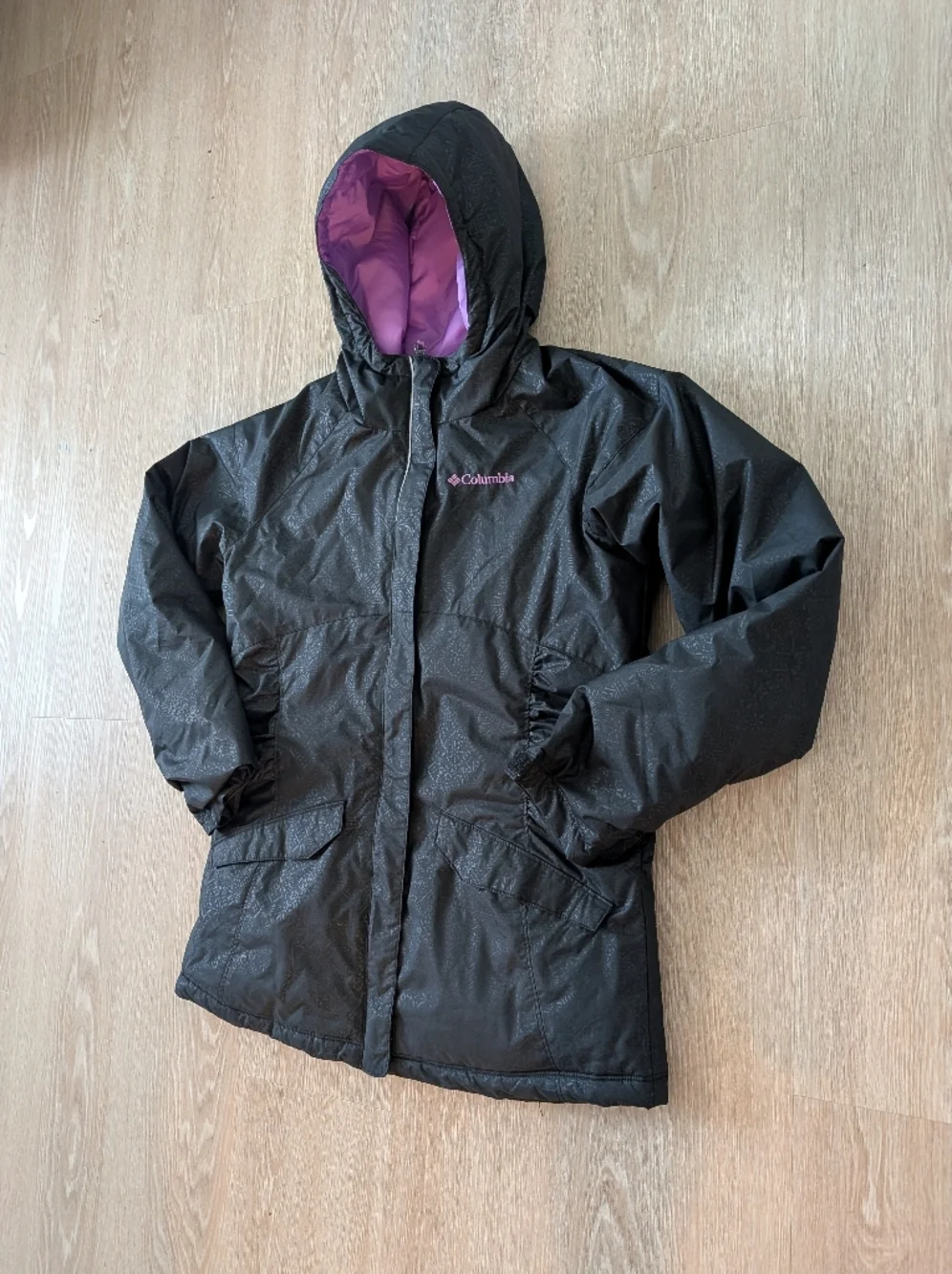 Columbia Jacket Girls Large Full Zip Hooded